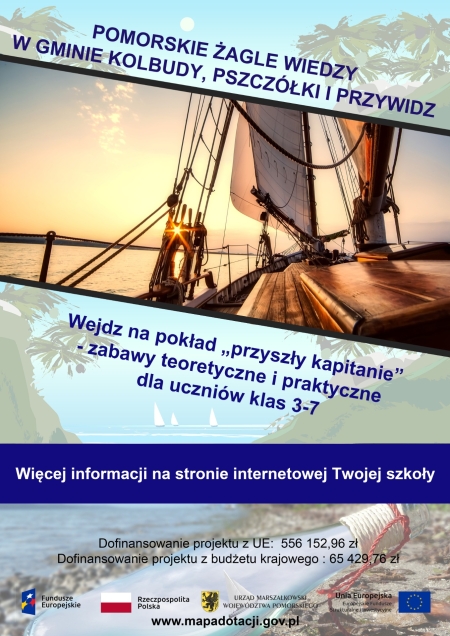 Pomorskie Żagle Wiedzy w gminie Kolbudy