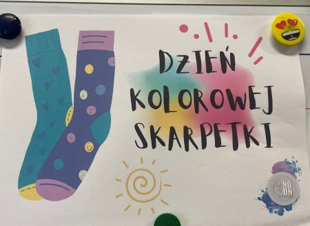 Dzień kolorowej skarpetki